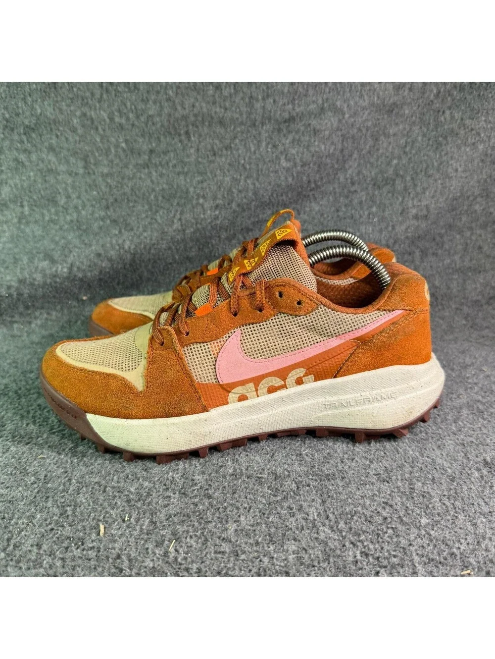 Nike ACG Lowcate Shoes Mens Size 7 Trails End Brown Light Madder Root DM8019-201